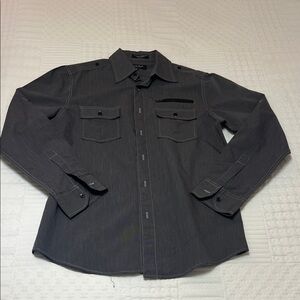 Eighty Eight Charcoal Button-Down Shirt